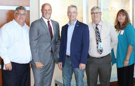 Congressman Steve Russell visits DLO leadership